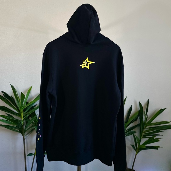 Sp5der P*nk V1 Hoodie Black - Picture 2 of 9